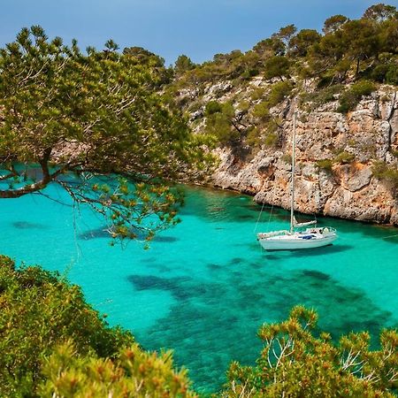 * Casa Del Diamante - Meer- Und Buchtblick Villa * Cala Pi  Exterior foto