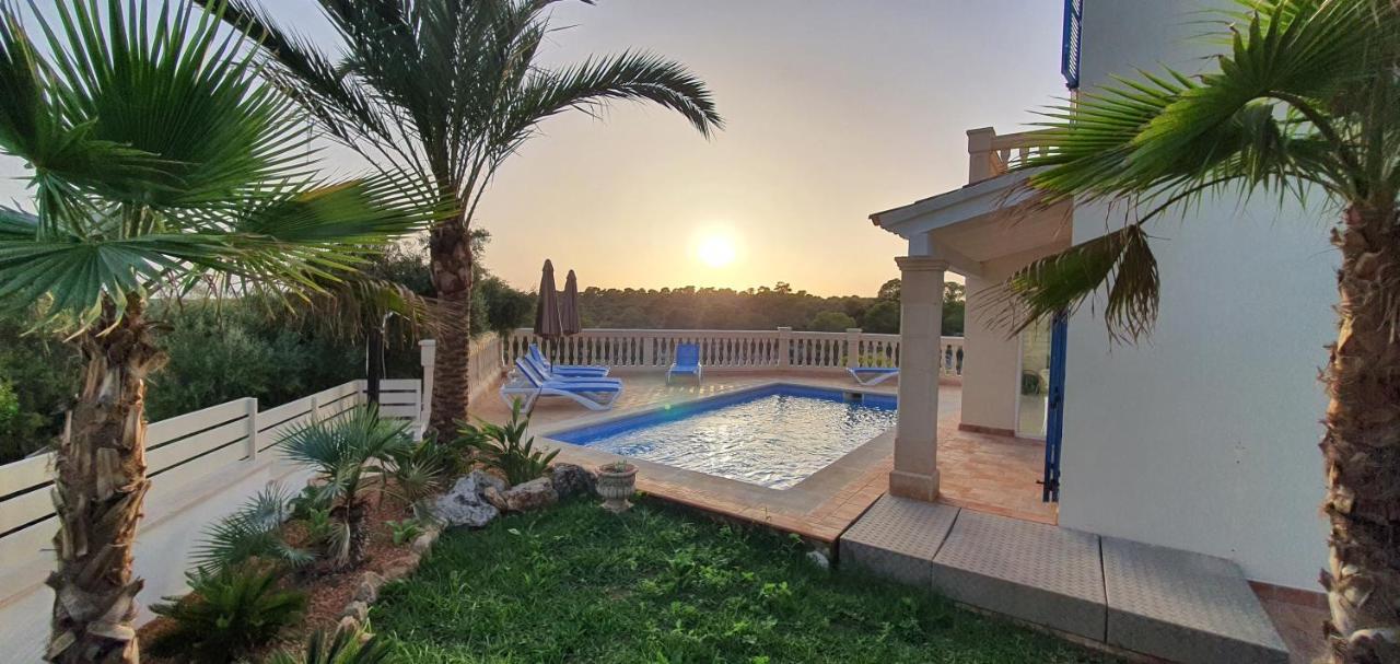 * Casa Del Diamante - Meer- Und Buchtblick Villa * Cala Pi  Exterior foto