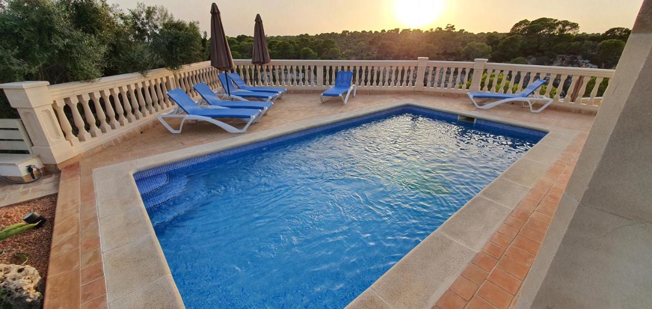 * Casa Del Diamante - Meer- Und Buchtblick Villa * Cala Pi  Exterior foto