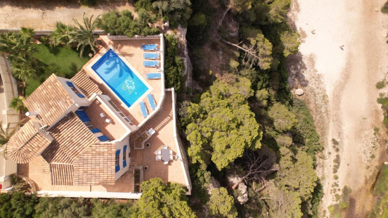 * Casa Del Diamante - Meer- Und Buchtblick Villa * Cala Pi  Exterior foto