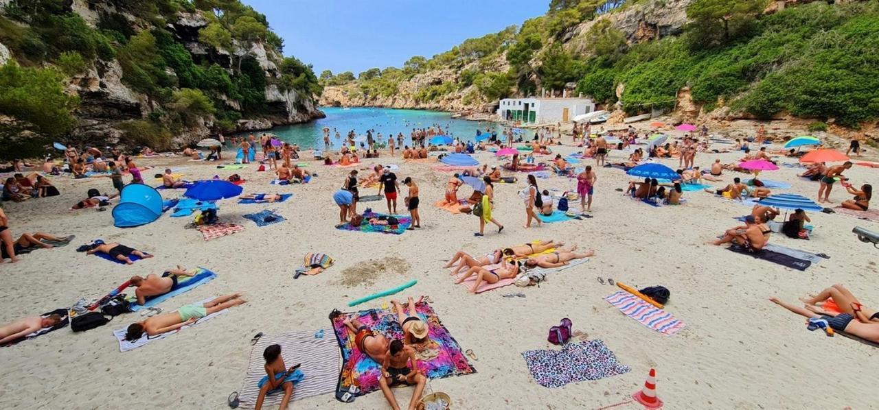 * Casa Del Diamante - Meer- Und Buchtblick Villa * Cala Pi  Exterior foto