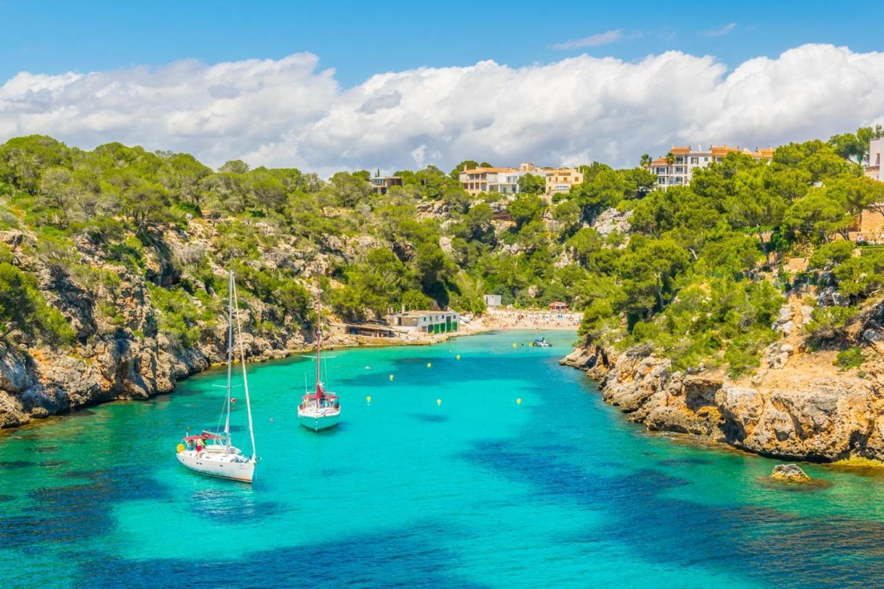 * Casa Del Diamante - Meer- Und Buchtblick Villa * Cala Pi  Exterior foto